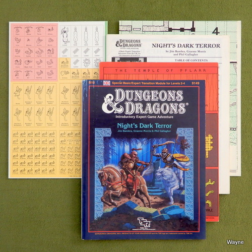 Details about   Dungeons of Dread S1-4 modules compilation book  Dungeons & Dragons 
