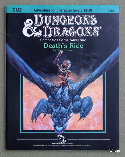 TSR DUNGEONS & DRAGONS D&D CM SERIES CM 1~9 COMPANION RPG ADVENTURES VGC 