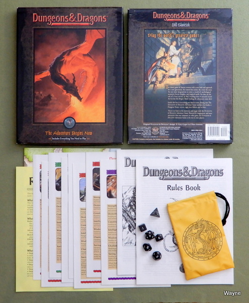 Dungeons & Dragons Basic Rulebook 1979 TSR 2001 Blue Book 3rd Edition for sale online 