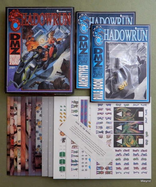 Shadow Run 4th Edition Augmentation High Rank Rule Book / Rpg