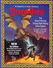 Jeu De Rôle Dragonquest De SPI - Set Complet Mais Boîte Abîmée