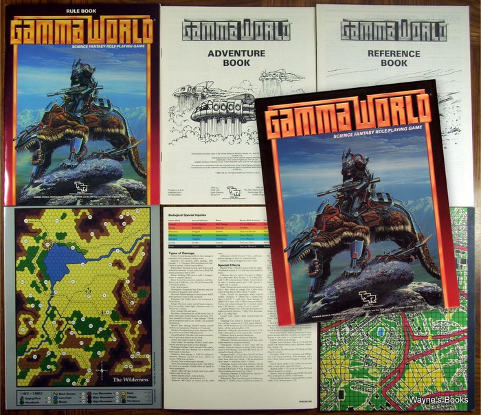 GAMMA WORLD 2ND EDITION BOX SET By Ward James - Hardcover GAMMA WORLD 2ND EDITION BOX SET By Ward James - Hardcover