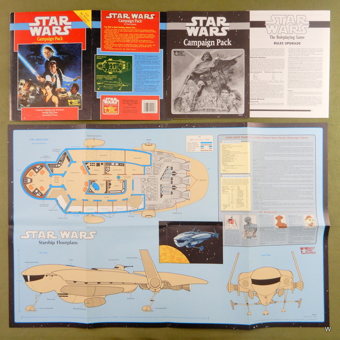 STAR WARS SOURCEBOOK 1987 SOURCE BOOK WEST END GAMES ROLEPLAYING ROLE PLAYING HC 