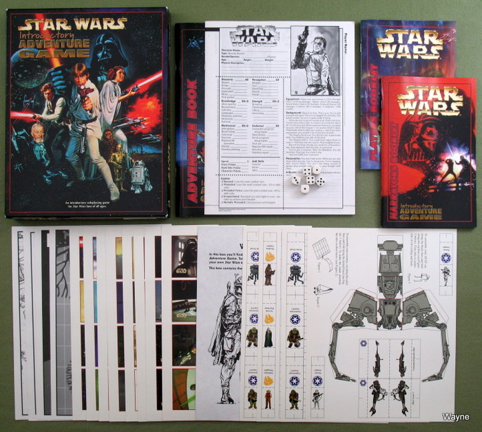 Star Wars RPG - D6 Roleplaying - West End Games - Wayne's Books RPG  Reference