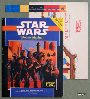 Star Wars RPG - D6 Roleplaying - West End Games - Wayne's Books RPG  Reference